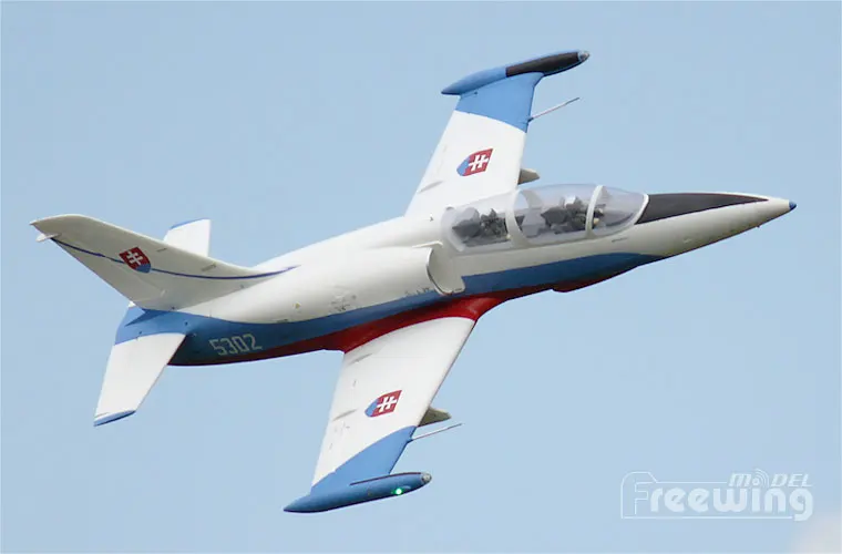 Freewing год самый L-39 Albatros 80 мм Электрический радиоуправляемый самолет