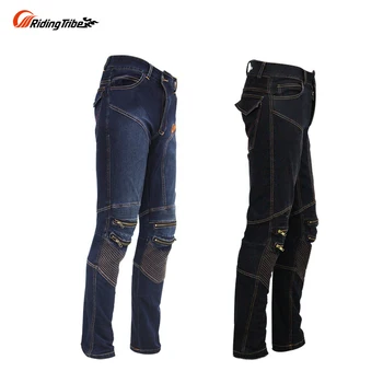 

Riding Tribe Motorcycle Jeans Motocross Moto Pants Protective Gear Jeans Trousers CE Certification Protectors for Men, H-05