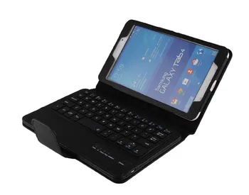 

Russian Removable Wireless Bluetooth Keyboard Stand PU Leather Cover Case For Samsung Galaxy Tab 4 8.0 T330 T331 T335 8" Tablet