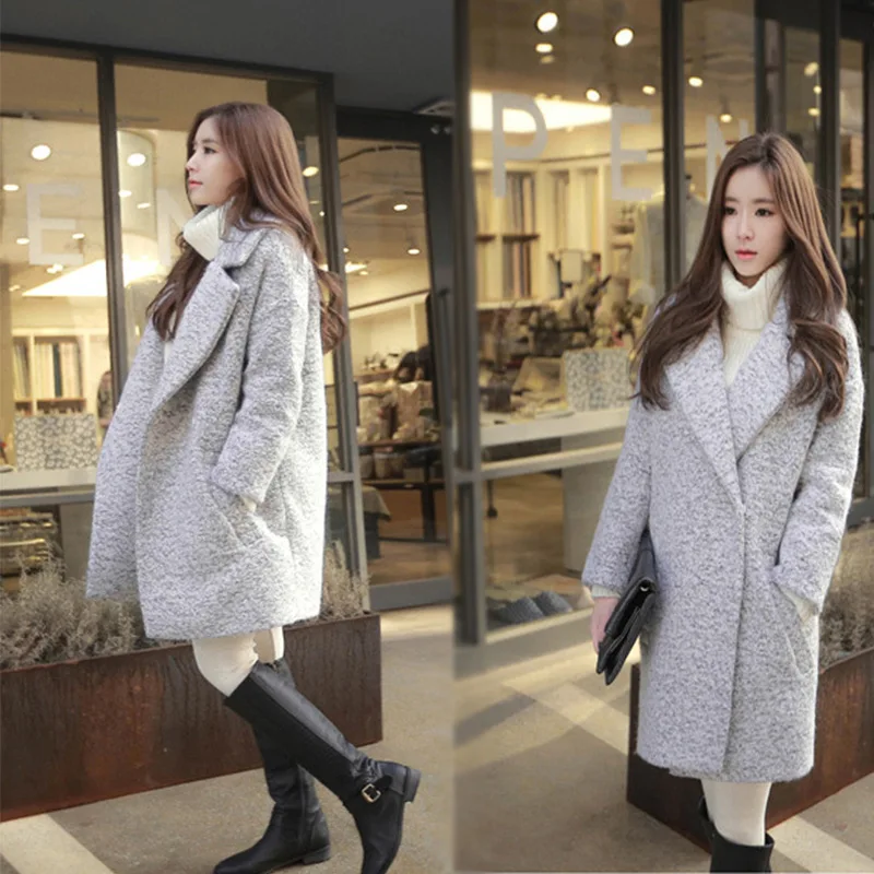 2017 autumn and winter new high quality woolen jacket fashion