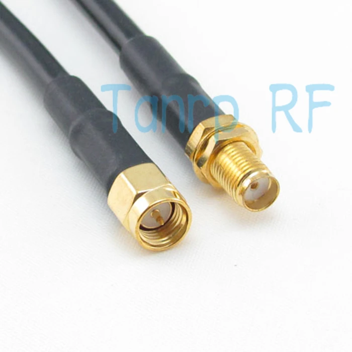 

Freeshipping! Wholesale 3FEET RG58 RF Pigtail jumper coaxial cable SMA female jack to SMA male plug LOW LOSS cable 100CM