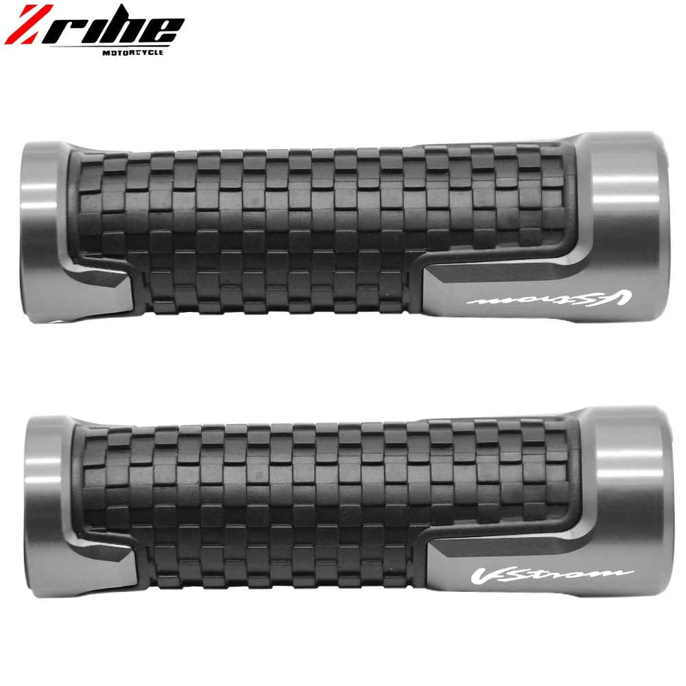 For Suzuki V-Strom DL650 DL1000 Vstorm DL 650 1000 CNC 7/8'' 22MM Motorcycle handle grips Motorbike handlebar ends | Автомобили и