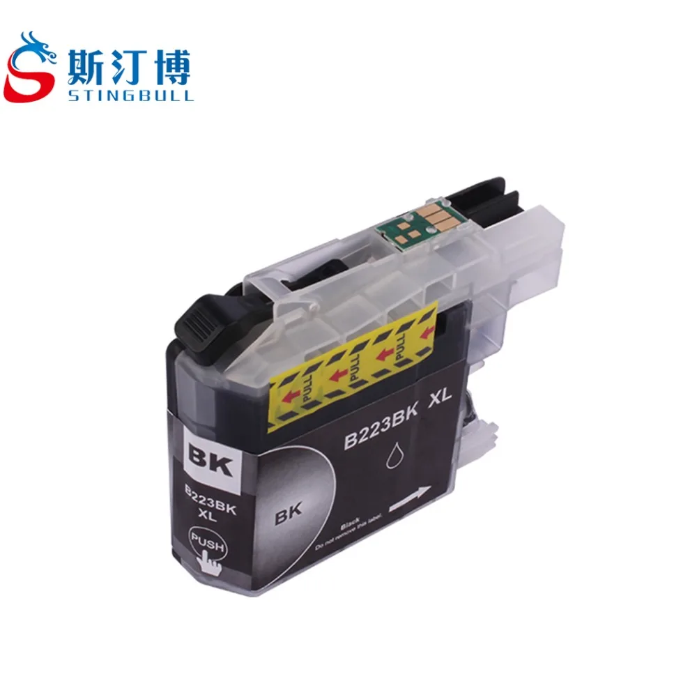 5 шт. совместимые с LC223 цветные чернильные картриджи для Brother DCP J4120DW J4620DW J4625DW J5320DW
