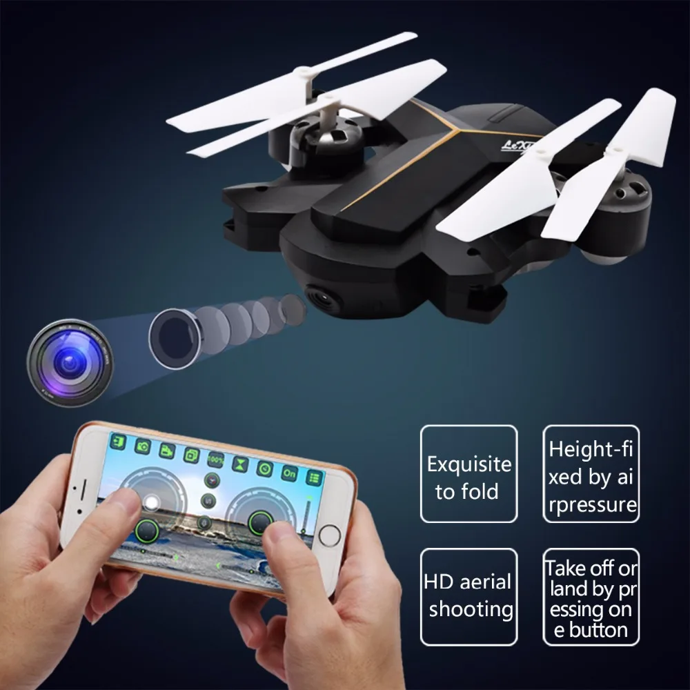 

Flytec 803 4CH optical positioning drone with 0.3MP FPV camera high hold function foldable drone quadcopter Rc helicopter toys