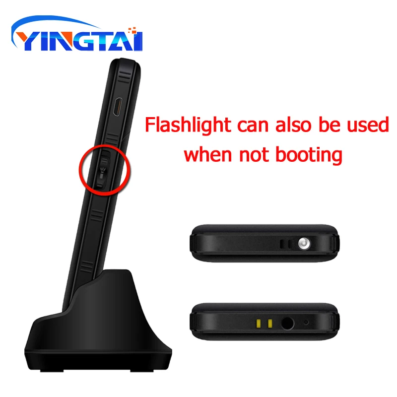 Мобильный телефон YINGTAIT19 для пожилых людей GSM большая кнопка SOS FM MTK с колыбелью