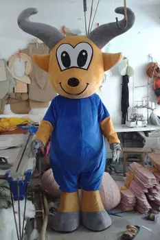 

The Sheep Mascot Costume Goat Mascot Costume Fancy Dress Outfit Halloween Cosplay Costume