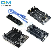 18650 16340 batterie au Lithium bouclier V8 V3 Module de carte d'extension de puissance Mobile 5 V/3A 3 V Micro USB type-a pour Arduino ESP32 ESP8266(China)