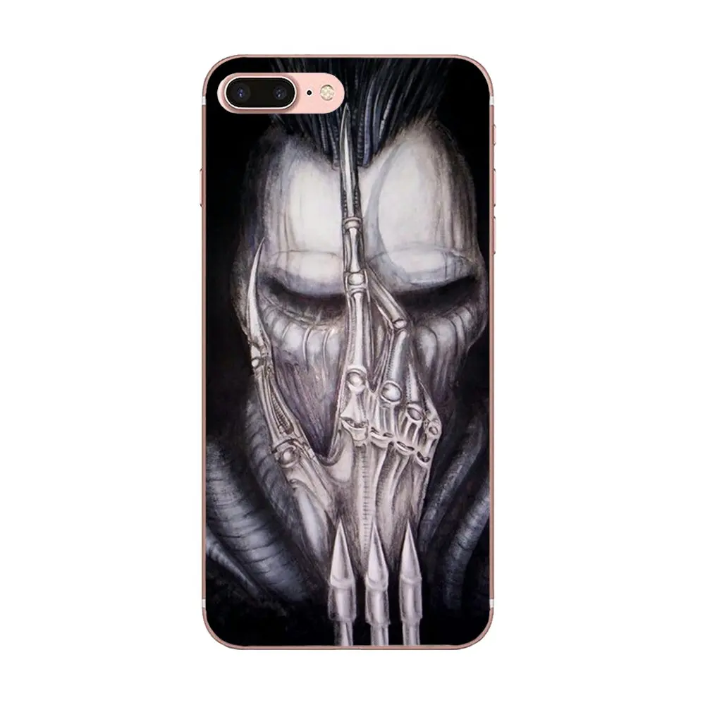 Hr Giger для Huawei Mate 7 8 9 10 20 P8 P9 P10 P20 P30 Lite Plus Pro 2017 Мягкий Силиконовый ТПУ прозрачный