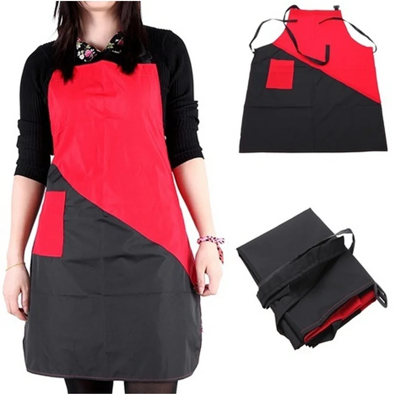 

Hot 1 pcs New Cooking Apron Hair Salon Apron Hairdressing Cloth for Barber Kitchen Tools Multicolor Practical Convenient Apron