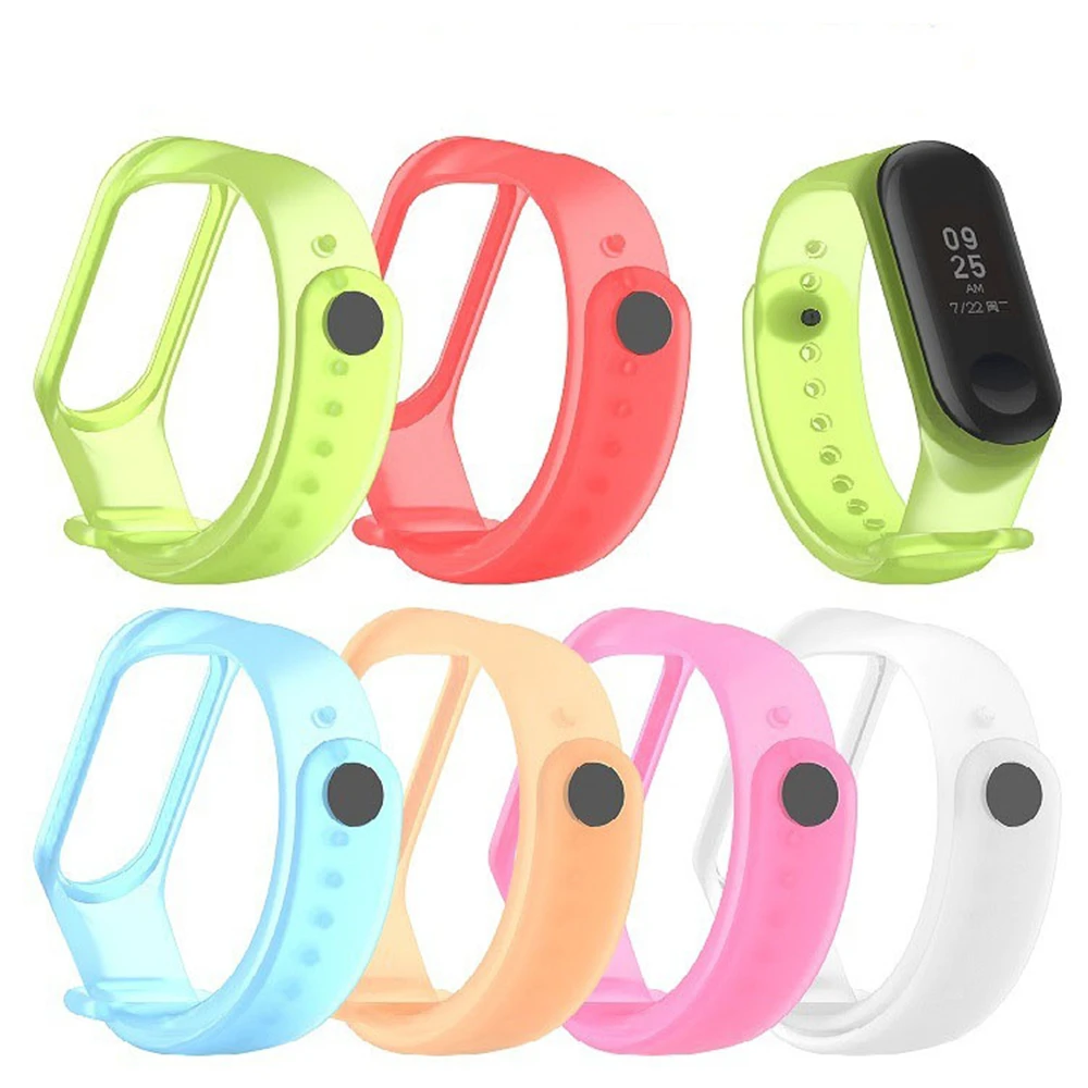 

Strap Replacement Watchband for Xiaomi Mi Band 3 Watch Strap Accessories Colorful Sport Strap for Mi band3 Silicone Wristbands