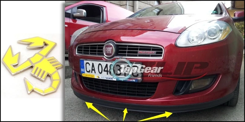 Бампер для губ отражающая средства ухода за губами для Fiat Panda 169 MK2 2003~ 2012 передний спойлер юбка TG друзья Тюнинг автомобиля/средства ухода за кожей комплект/полосы