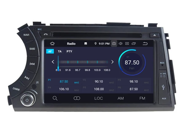 Top NaweiGe Android 9.0 Car dvd for SSANGYONG Korando/Action/Cyron(2005- 2011)/Actyon sports 2005-2013 Autoradio GPS Navigation 2