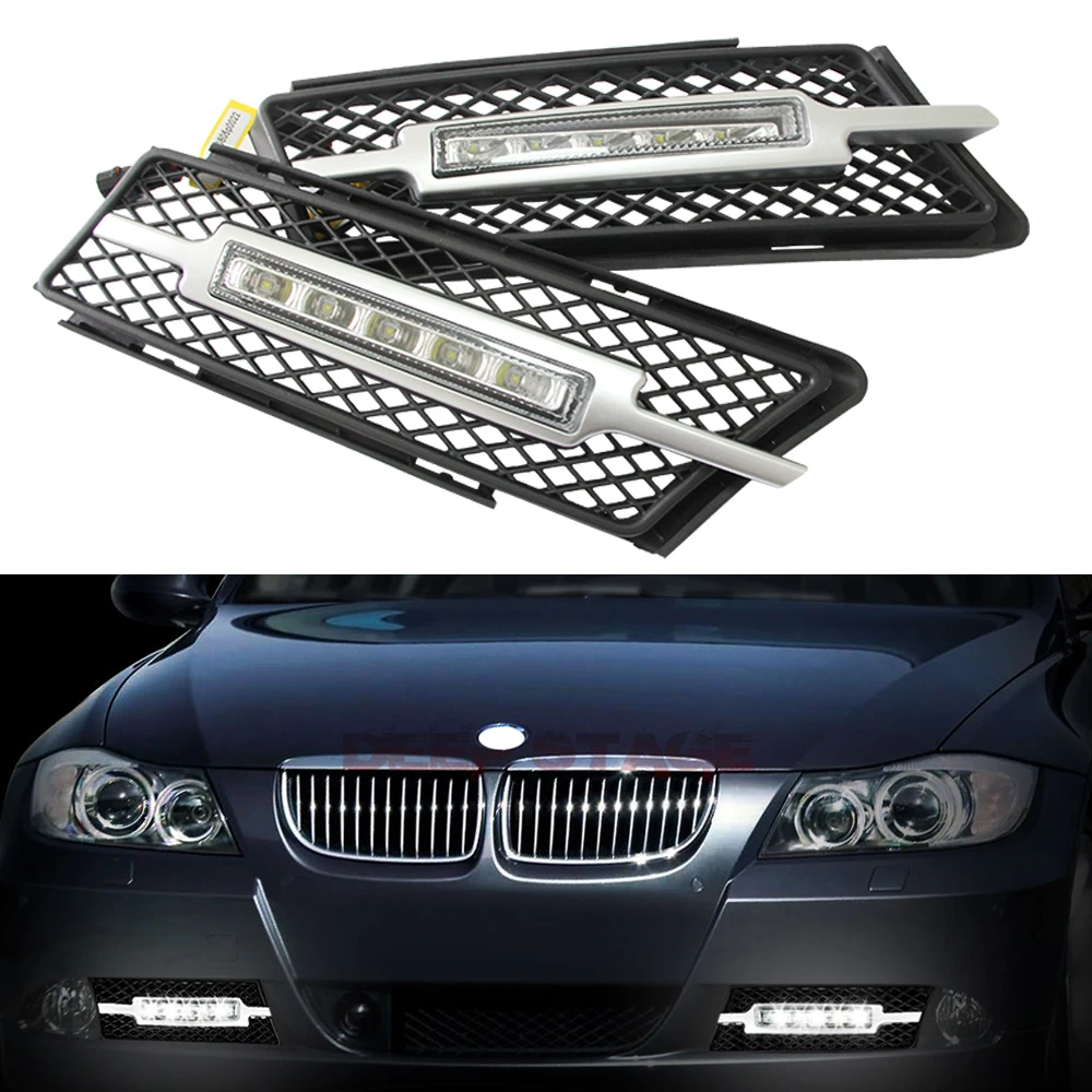 2017 Auto High Lumen LED Light DRL for BMW 3 Series E90 E91 2005 2008