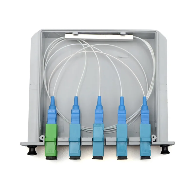 Волоконно оптический сплиттер SC 1x4 FTTH box 1 4 коробка с 1: плоских типа волновода
