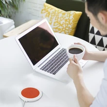 Кубок Coaster PU термостойкие электрическая изоляция Coaster USB теплый коврик теплые грелки устройства Кофе Чай теплые коврик