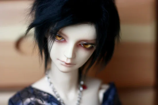 BJD кукла меховой парик черные короткие прямые волосы парики для 1/3 1/4 1/6 BJD DD SD MDD MSD YOSD дядюшка кукла меховые парики