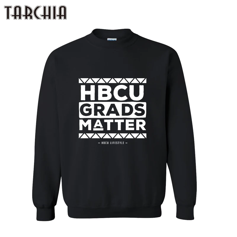 Толстовка TARCHIA HBCU GRADS для студентов с принтом букв Мужская Осенняя толстовка