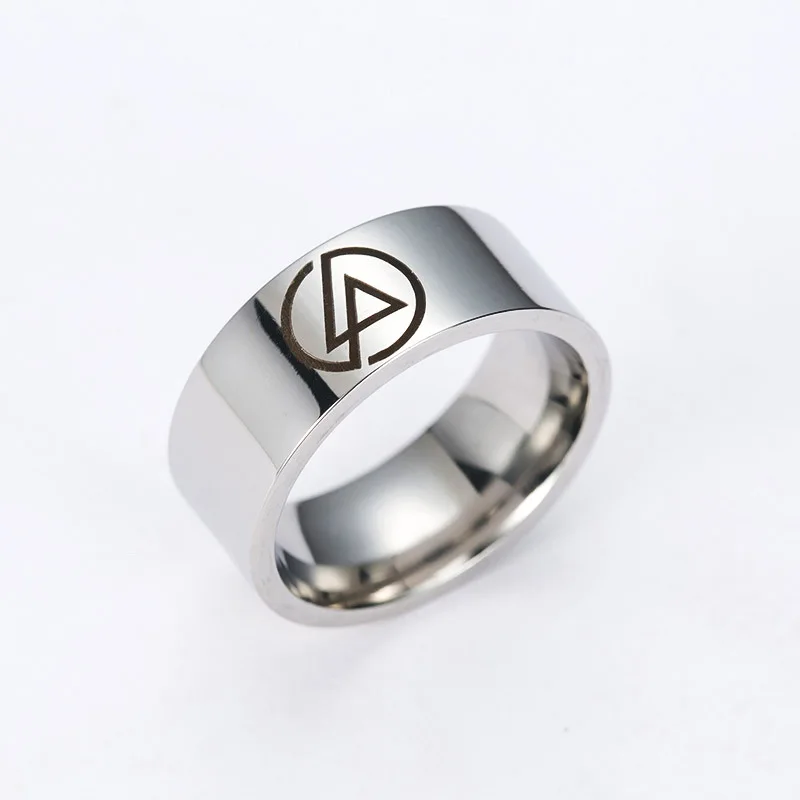 1PC Retails Rock Band Linkin Park band Titanium steel men 