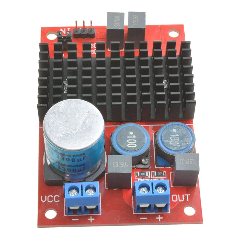 Цифровой усилитель мощности аудио Плата TPA3116 Mono ChannelBTL Out 100 Вт DC 12 V 24 V|Усилители