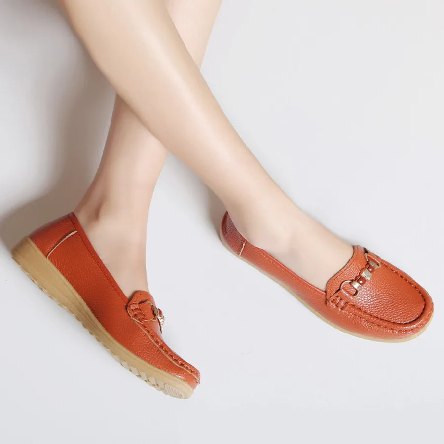 Women Sweet Looking Three Colors Female Round Toe Flats