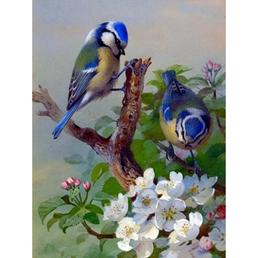 

100% Full DIY 5D Diamond Painting Animal Birds diamond embroidery Landscape Cross stitch