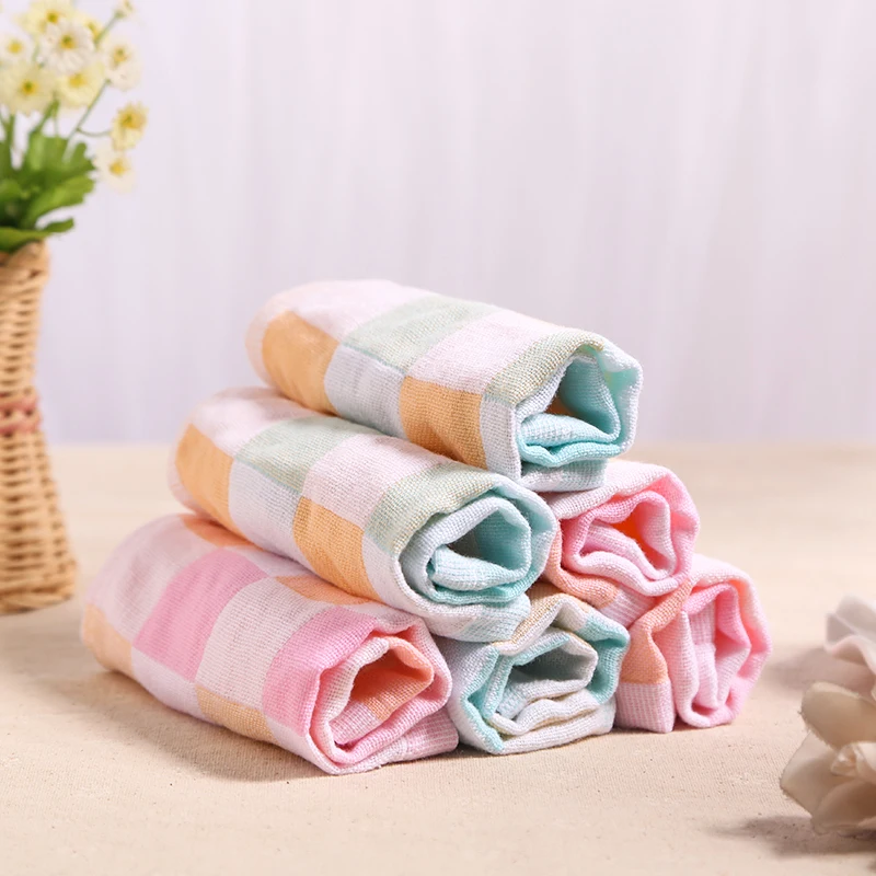 baby bath towels High quality retial 100 cotton baby boys girls hand towel face towel newborn