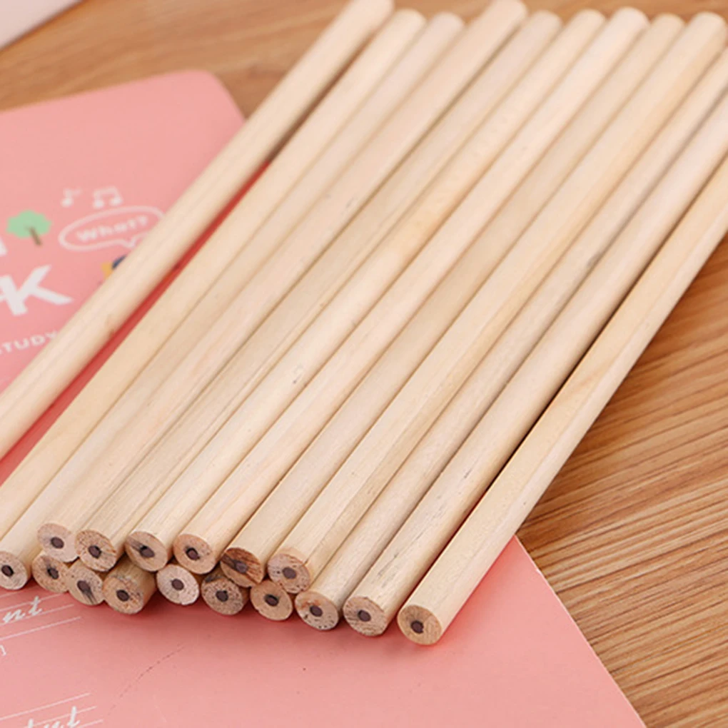 

2019 HOT Natural Wood Pencil HB Blank Hexagonal Non-toxic Standard Sketch Drawing Pencil Stationery Office School Supplies