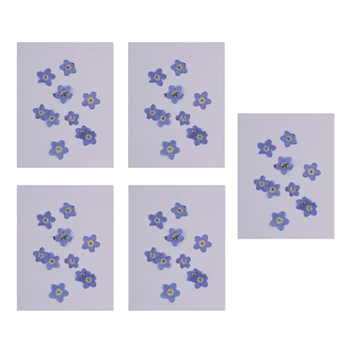 

50pcs Forget-Me-Not Real Dried Flower for Resin Casting Nail Art Decoration