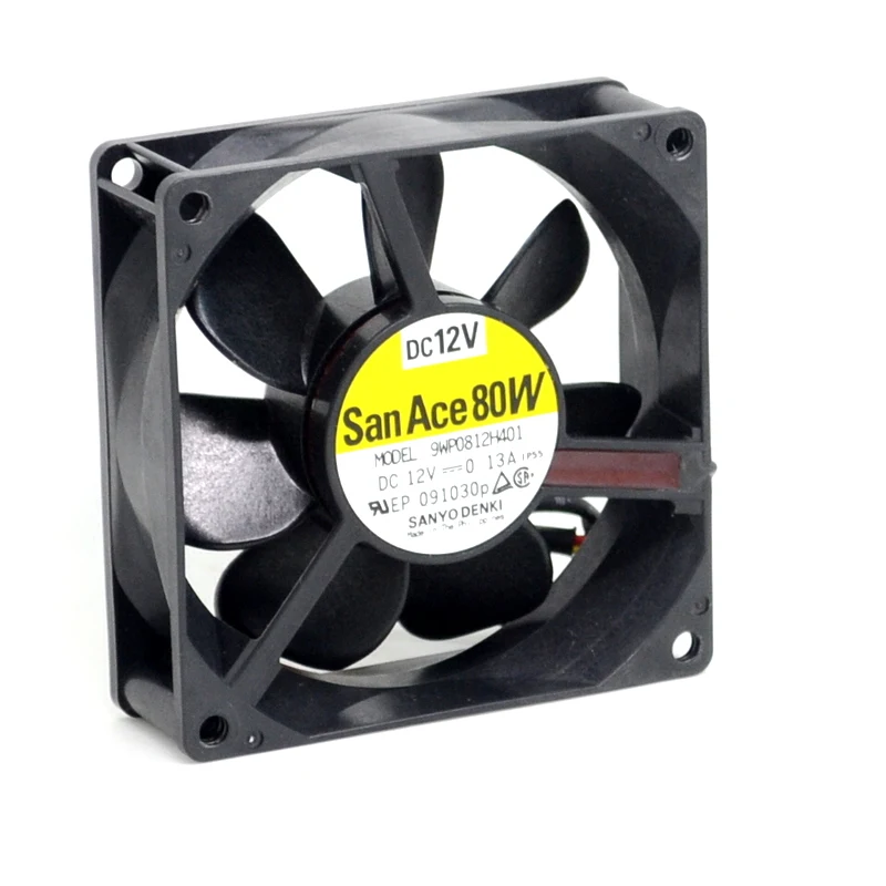 Новый импортный японский водостойкий охлаждающий вентилятор SANYO IIP68 8025 80 мм 12 В