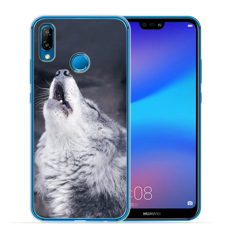 Властный волк для huawei P30 P20 Lite Pro P10 Lite P8Lite P9Lite P Smart mate 9 10 20 Lite Pro Мягкий бампер чехол для телефона