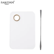 Набор акриловая палитра шпатель из нержавеющей стали стержень для макияжа крем Основа Пигмент палитра для смешивания теней для век лак маникюрные инструменты для ногтей