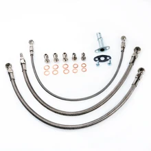 Kinugawa Turbo Oil and Water Line Kit for NISSAN RB20DET RB25DET / for Garrett GT30R BB
