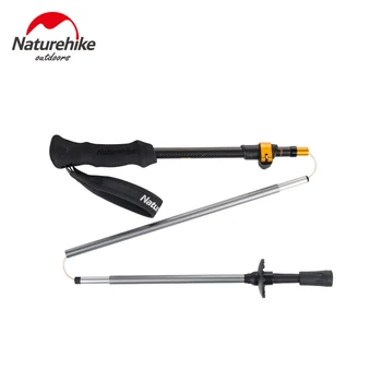 

NatureHike Ultralight Outdoor Nordic Walking Sticks Carbon Fiber Adjustable collapsible Hiking Trekking Poles Canes EVA foam