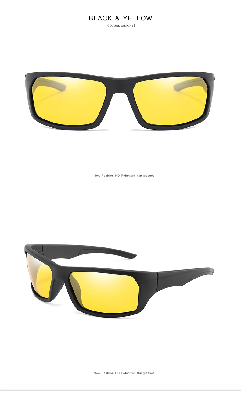 LongKeeper Polarisierte Sonnenbrille Männer 2020 Marke Design Schwarz Fahren Sport Sonnenbrille Klassische Spiegel_voghion.com