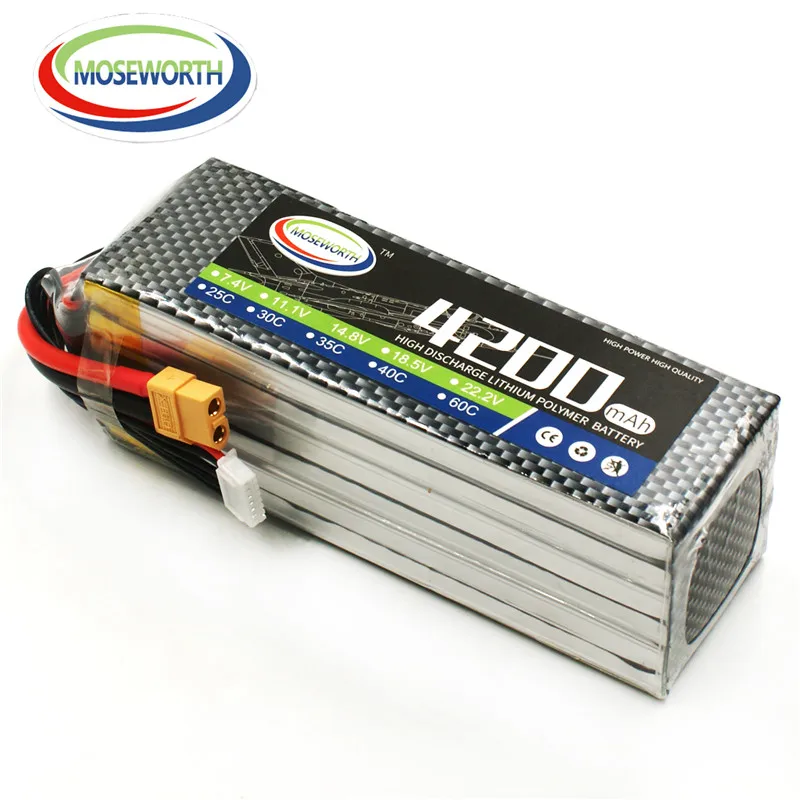 5S 18 5 V 4200 мА/ч 40C Lipo Батарея для дрона с дистанционным управлением вертолет