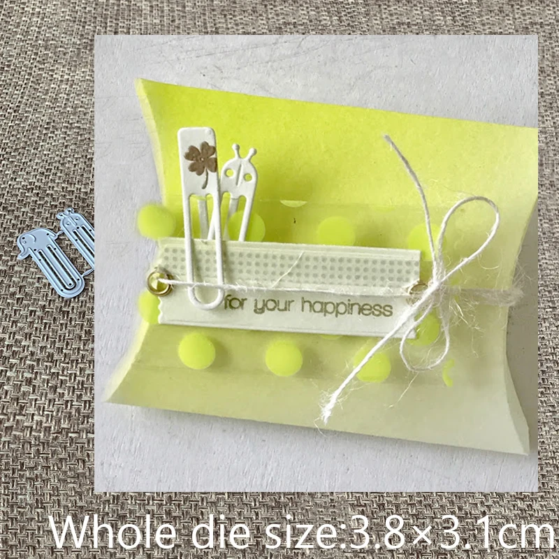 

New Design Craft Metal Cutting Die cut dies 2pcs insect Elephant clips scrapbook Album Paper Card Craft Embossing die cuts