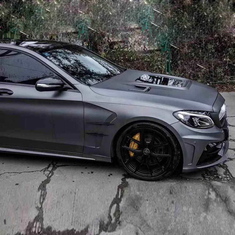 Автомобильные передние Чехлы капота Автомобильная фотосессия для Mercedes Benz C Class W205