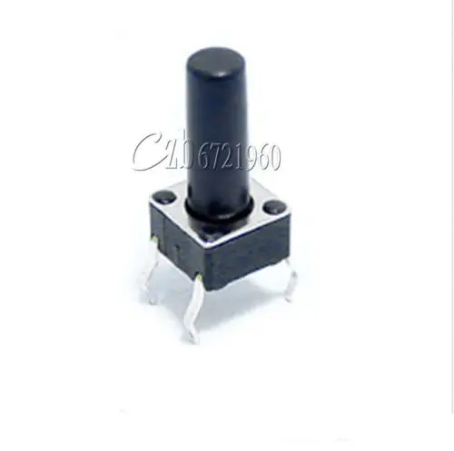 20Pcs Tacle Push Button Switch Tact 6X6X13mm 4-pin DIP | Электроника