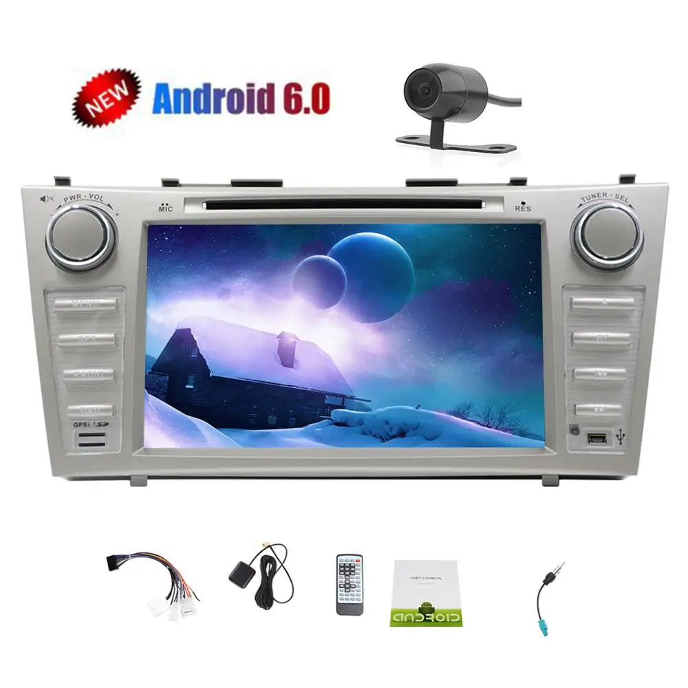 Best Android 6.0 Car Radio GPS Car Stereo for TOYOTA Camry Vehicles with Navigation DVD Headunit USB/SD/WiFi/OBD2/Cam-in/Phone Mirror 2 Best Android 6.0 Car Radio GPS Car Stereo for TOYOTA Camry Vehicles with Navigation DVD Headunit USB/SD/WiFi/OBD2/Cam-in/Phone Mirror 2