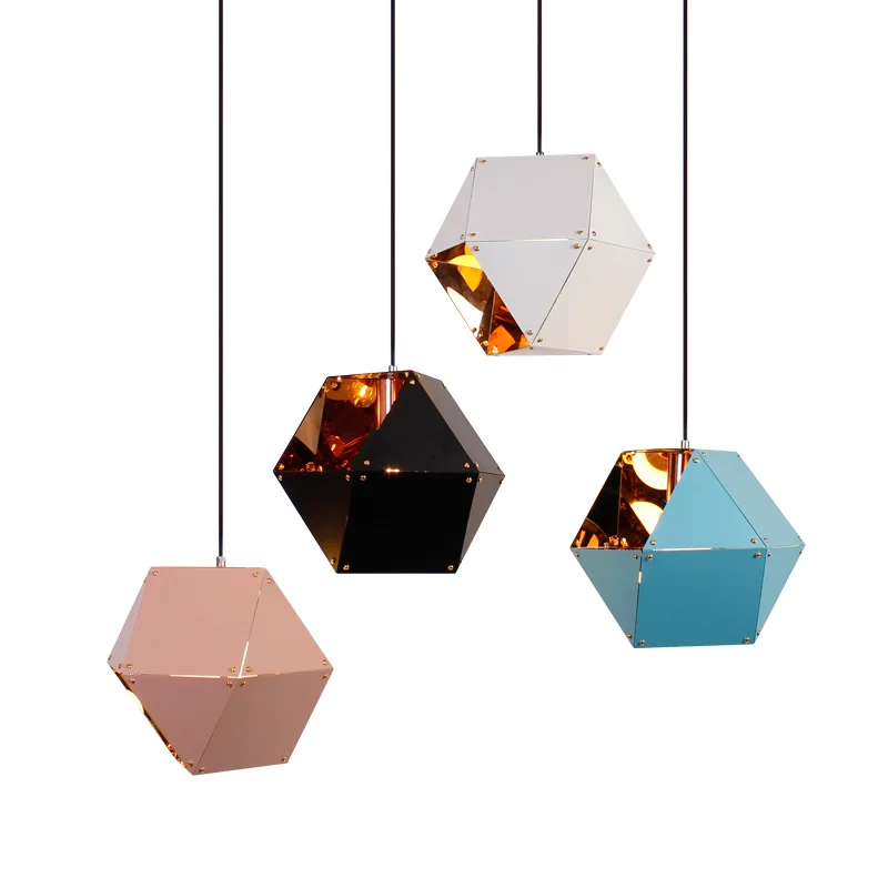 

Modern nodric style steel plating Pendant Lights for shop Restaurant Studio Home Hanglamp drop light Pendant Lamp Collection