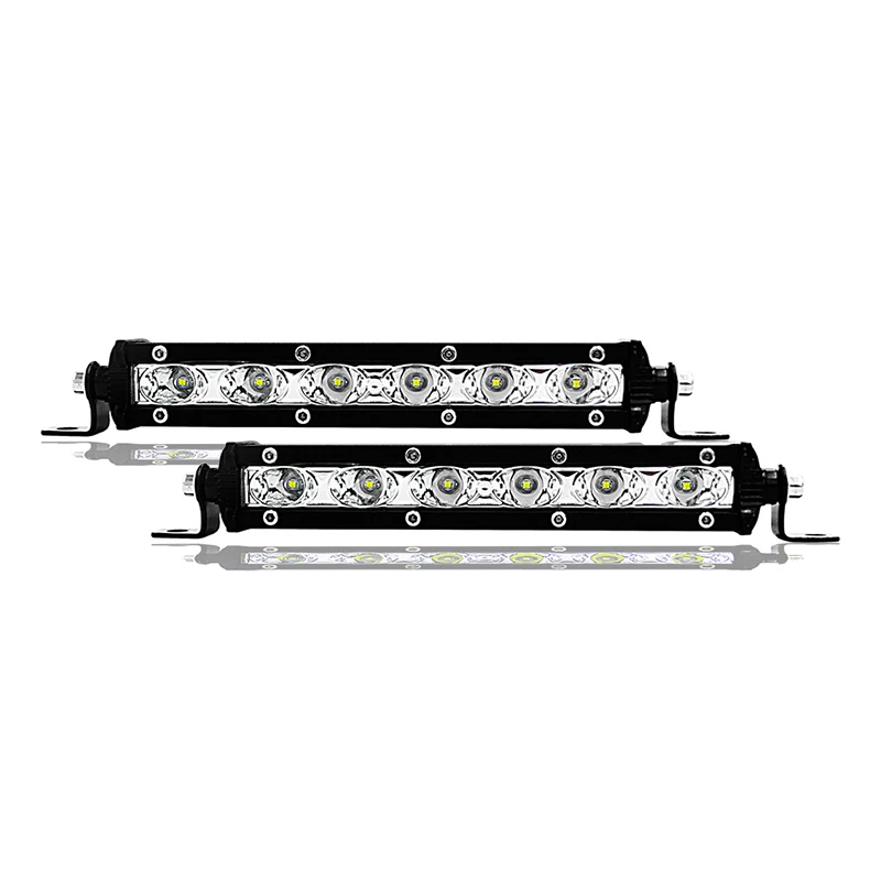 

18W 12V LED Work Light Bar Spotlight Flood Lamp Driving Fog Offroad LED Work Car Light for Ford Toyota SUV 4WD led beams