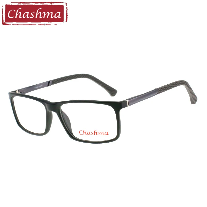 Мужские брендовые оправы для очков Chashma большие очки мужчин широкие оптические TR