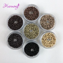 5000 шт 2,5x1,5x1,6 мм медные микронано бусины нано кольца для нано-кончиков волос