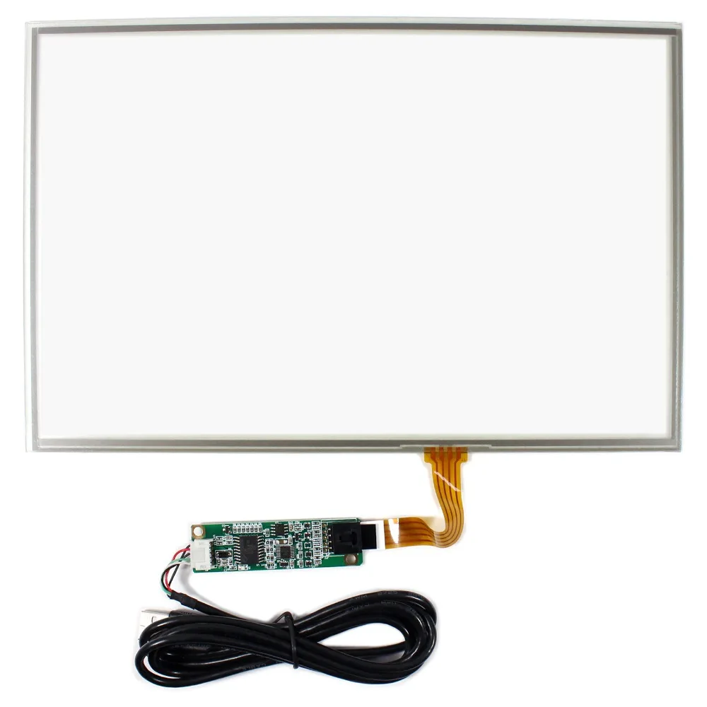 12.1inch 4-wire Resistive Touch Panel Work For 1280x800 Controller Card 15 4inch 4 wire resistive touch panel for 15 4inch 1280x800 1400x800 lcd screen