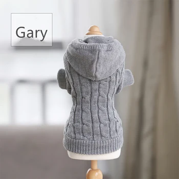 

Pet Dog Cat Clothes Winter Sweater Kitten Puppy Classic Warm Soft Turtleneck Sweatshirt Dog Coat Outfit Clothes Apparel 3 Colors