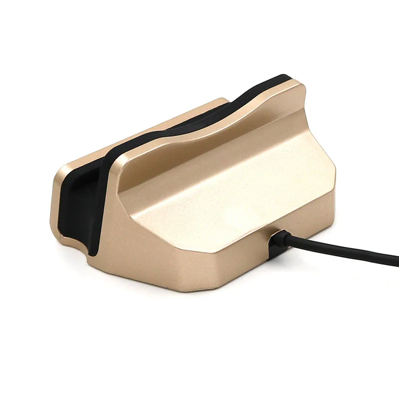 Overfly Micro USB Charger Docking Station Type C Desktop Charging Port Sync Cradle Dock Stand Holder for Samsung Huawei Xiaomi