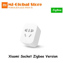 Original Xiaomi Mi Zigbee Smart Socket Plug WiFi APP Wireless Control Switches EU US AU Timer Charger Work with gateway