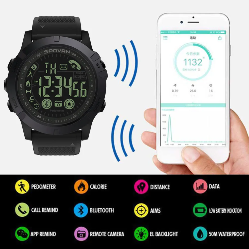 

Color screen intelligent sports digital pedometer fitness watch running walking tracker heart rate pedometer smart bracelet