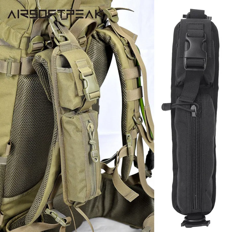 

Airsoftpeak Tactical Shoulder Strap Sundries Bags Backpack Accessory Pack Key Flashlight Pouch Molle Outdoor EDC Kits Tools Bag