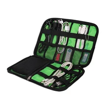 Travel Digital Accessories Organizer data bag USB SD card Data line headset mobile power Portable Storage package Cell phone bag